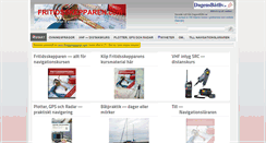 Desktop Screenshot of fritidsskepparen.com