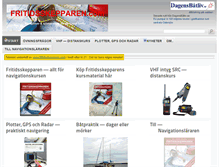 Tablet Screenshot of fritidsskepparen.com